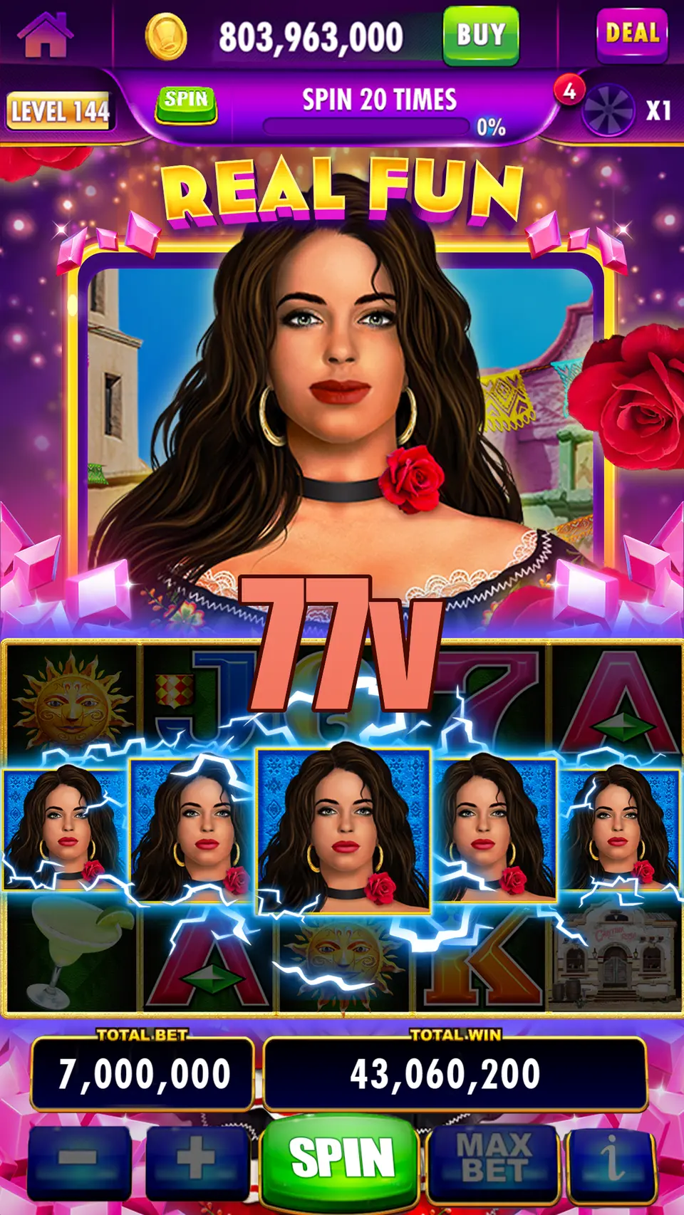 77v Capturas de tela Oficial APK